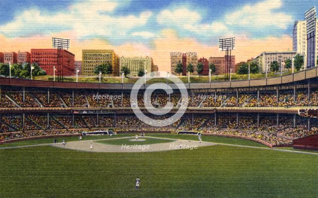 Polo Grounds, New York City, New York, USA, 1951 Artist: Unknown