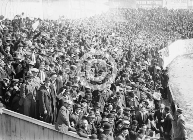 Polo Grounds LF stands, 10/8/12, 1912. Creator: Bain News Service.