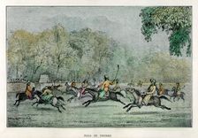 Polo in Thibet 19th century(?)