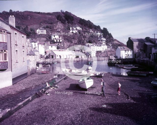Polperro, Cornwall, c1955. Creator: Arthur Charles Kirby Ware.