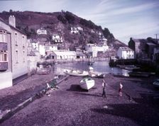 Polperro, Cornwall, c1955. Creator: Arthur Charles Kirby Ware