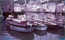 Polperro Harbour, Cornwall, c1955. Creator: Arthur Charles Kirby Ware