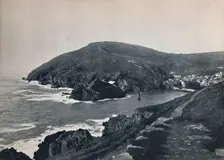 Polperro - The Inlet and the Village 1895