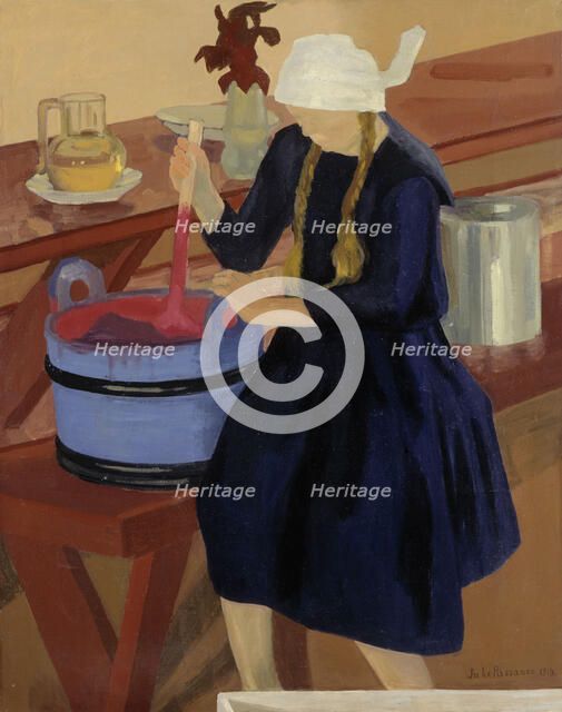 Polukansurvoja, 1914. Creator: Juho Rissanen.