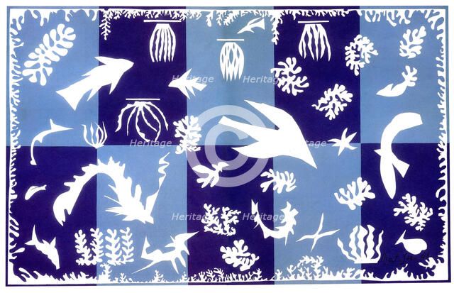 Polynesia, the Sky, 1946. Creator: Henri Matisse.