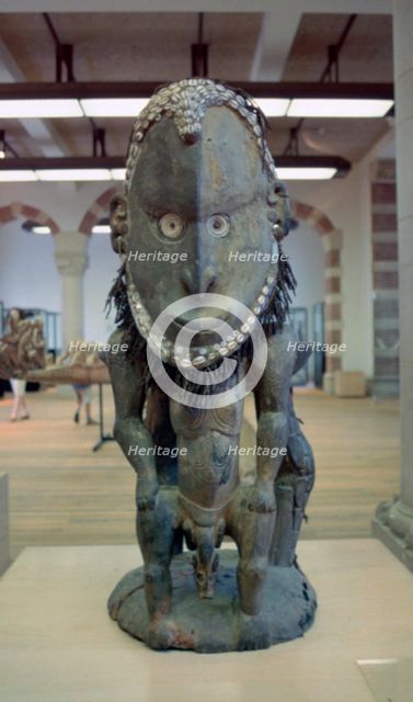 Polynesian god statue. Artist: Unknown