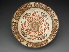 Polychrome Bowl, c. 1890. Creator: We'wah