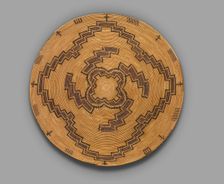 Polychrome Gambling Tray, 1890/1900. Creator: Unknown