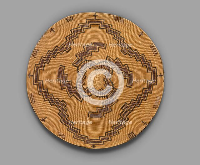 Polychrome Gambling Tray, 1890/1900. Creator: Unknown.