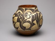 Polychrome Jar, 1840/60. Creator: Unknown