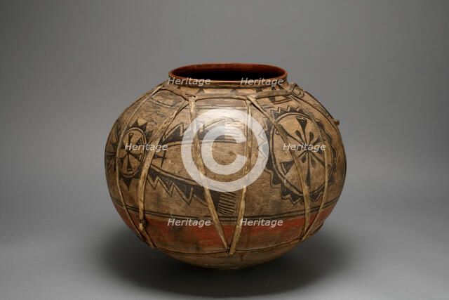 Polychrome Jar, c. 1770. Creator: Unknown.