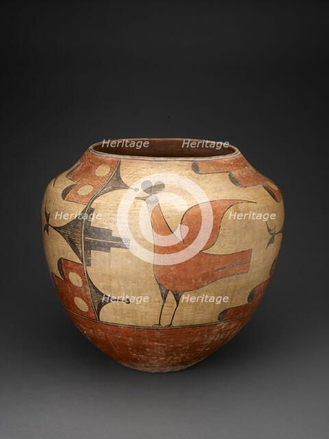 Polychrome Jar, c. 1920. Creator: Isabel Medina Toribio.
