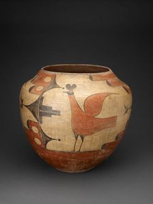 Polychrome Jar, c. 1920. Creator: Isabel Medina Toribio