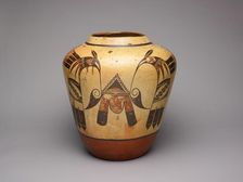 Polychrome Jar, c. 1920. Creator: Unknown