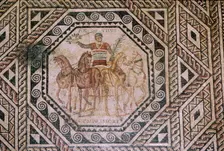 Polydus Mosaic charioteer, Trier, c3rd century