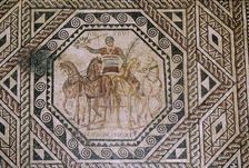Polydus Mosaic charioteer, Trier, c3rd century