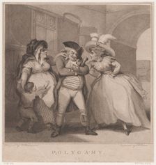 Polygamy, August 1, 1787. Creator: Edward Williams