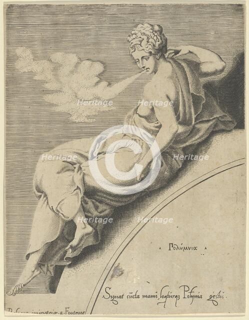 Polyhymnia, ca. 1540-45., ca. 1540-45. Creator: Anon.