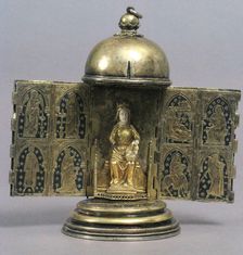 Polyptych, Franco-Netherlandish, 19th century. Creator: Unknown