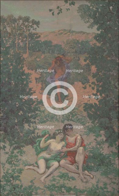 Polyphemus, Acis and Galatea, 1867-1944. Creator: Roussel, Ker-Xavier (1867-1944).