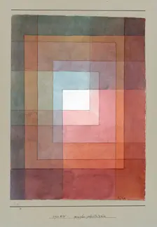 Polyphon gefasstes Weiss (Blanc polyphoniquement serti), 1930. Creator: Klee, Paul (1879-1940)