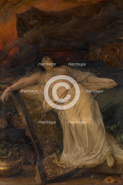 Polyxena on Achilles' Stake. Creator: Joseph Stallaert.