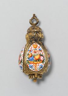 Pomander, Netherlands, c. 1625-c. 1675. Creator: Unknown