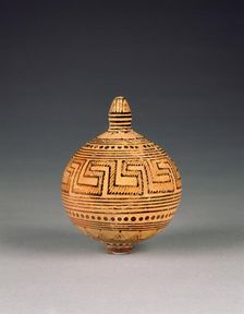 Pomegranate vase, 725-700 BC. Creator: Unknown