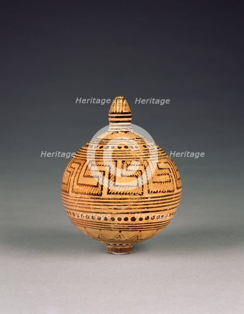 Pomegranate vase, 725-700 BC. Creator: Unknown.