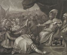 Pomerania swearing allegiance to King Mieszko II Lambert of Poland, Late 18th century