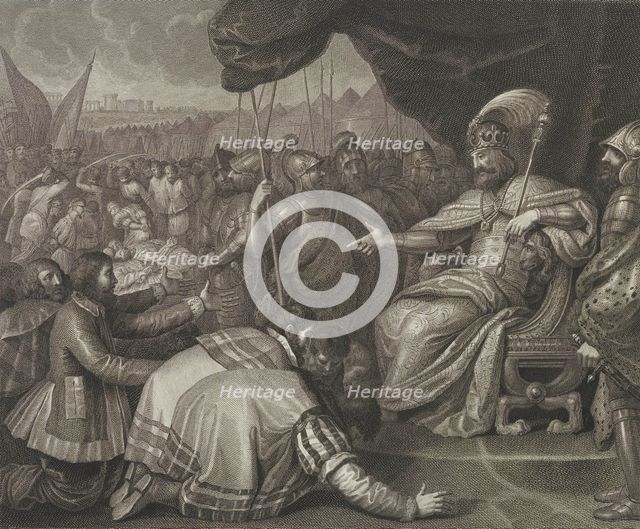 Pomerania swearing allegiance to King Mieszko II Lambert of Poland, Late 18th century.