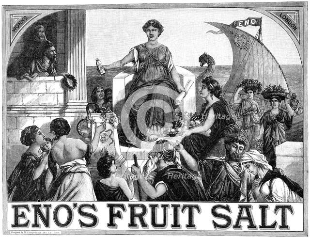 Pomona bringing the fruits of the earth to Hygeia, 1885.Artist: M Corquodale