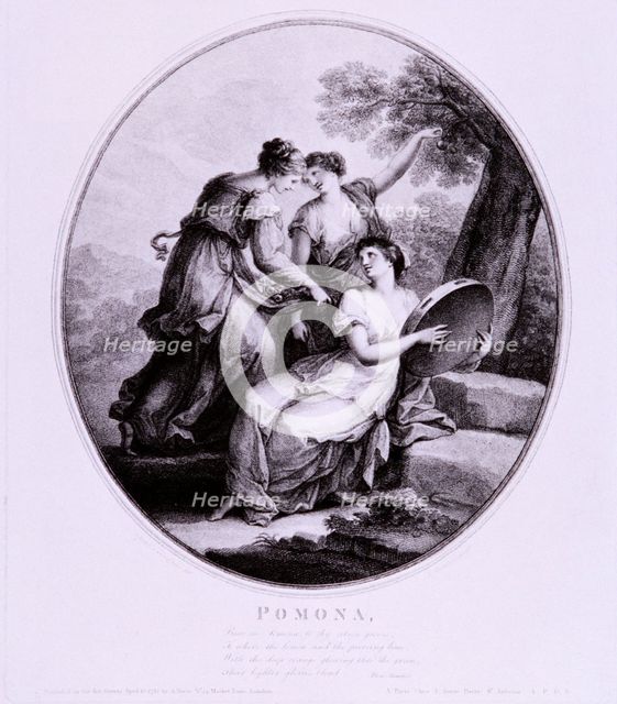 Pomona, c1782. Artist: Francesco Bartolozzi