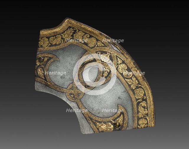 Pommel Plate of a Saddle ..., c. 1571. Creator: Anton Peffenhauser (German, 1525-1603).