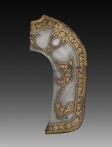 Pommel Plates from the Garniture of Rudolf II, c. 1571. Creator: Anton Peffenhauser (German, 1525-1603)