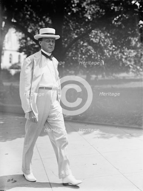 Pommerene, Atlee, Senator from Ohio, 1911-1923, Senate Committee On Banking And Currency..., 1913. Creator: Harris & Ewing.