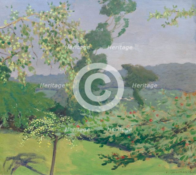 Pommier, Equemauville, 1901. Creator: Vallotton, Felix Edouard (1865-1925).