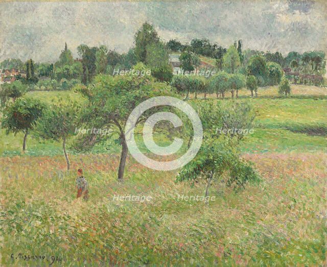 Pommiers à Éragny, 1894. Artist: Pissarro, Camille (1830-1903)