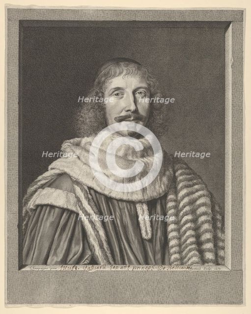 Pompone II de Bellièvre, 1653. Creator: Robert Nanteuil.