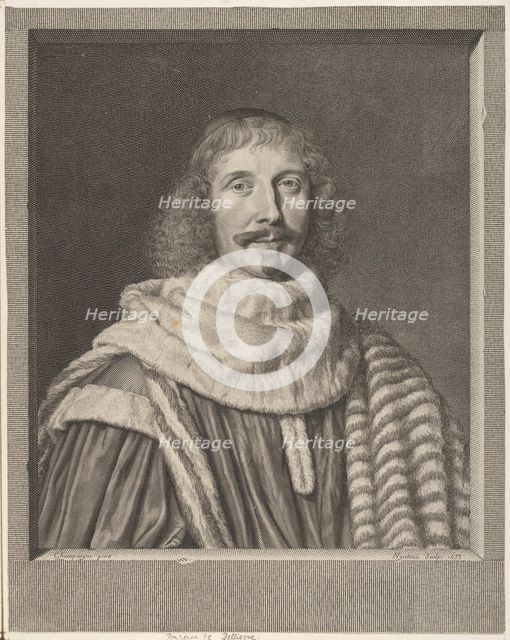 Pompone II de Bellièvre, 1653. Creator: Robert Nanteuil.