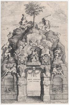 Pompa Introitus...Ferdinand, Austriaci. Antwerp, 1635., 1635. Creators: Theodoor van Thulden, Gaspar Gevaerts