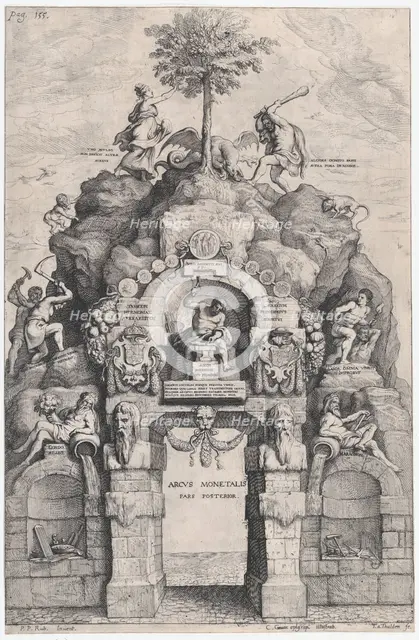 Pompa Introitus...Ferdinand, Austriaci. Antwerp, 1635., 1635. Creators: Theodoor van Thulden, Gaspar Gevaerts.