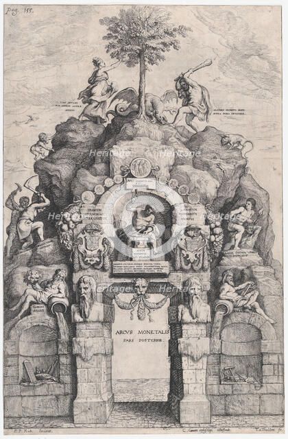 Pompa Introitus...Ferdinand, Austriaci. Antwerp, 1635., 1635. Creators: Theodoor van Thulden, Gaspar Gevaerts.