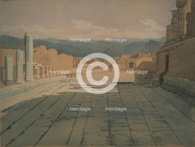 Pompeii, 1876. Artist: Kramskoi, Ivan Nikolayevich (1837-1887)