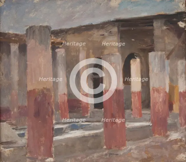 Pompeii, 1890. Creator: Jan Ciaglinski.