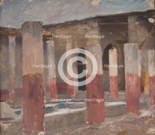 Pompeii, 1890. Creator: Jan Ciaglinski.