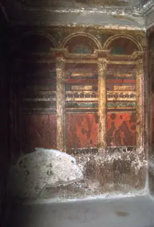 Pompeii, architectural fresco, c1st century. Creator: Unknown