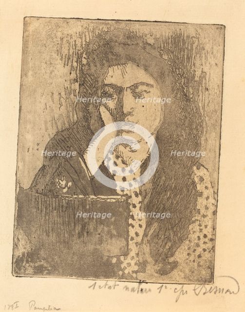Pompilia, 1919. Creator: Paul Albert Besnard.