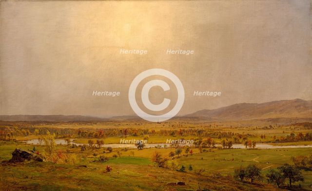 Pompton Plains, New Jersey, 1867. Creator: Jasper Francis Cropsey.