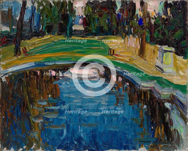 Pond in the Park, c. 1906.